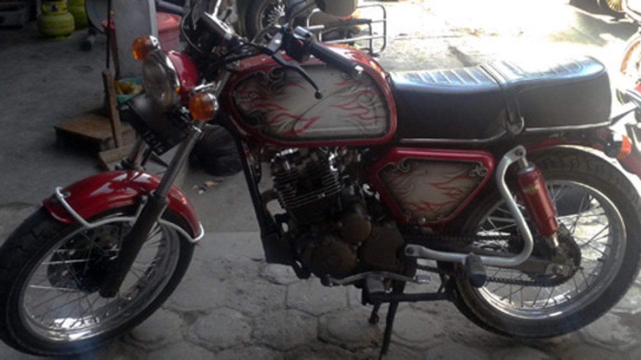 Modifikasi Yamaha Scorpio ala CB Dream (Doc Abe)