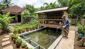 Cara Membuat Kolam Lele di Bawah Kandang Ayam, Solusi Budidaya Hemat Tempat