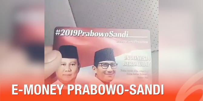 VIDEO: Viral E-Money Prabowo-Sandiaga, Ini Respons TKN