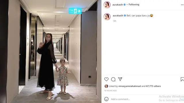 Aura Kasih (Foto: Instagram/@aurakasih)