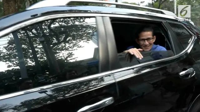VIDEO: Persiapan Sandiaga Uno Jelang Tes Kesehatan
