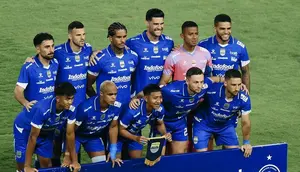 Starting XI Persib Bandung pada laga pramusim lawan&nbsp;Western Sydney Wanderers (Dok. Persib)
