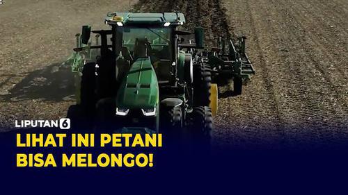 VIDEO: Wow, Traktor Bisa Bergerak Tanpa Sopir!