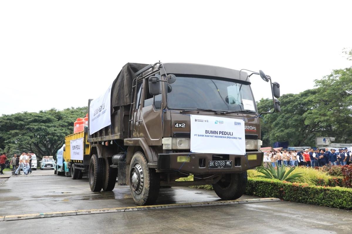 Danantara Indonesia dan BP BUMN Kerahkan Lebih dari 1.000 Relawan & 100 Truk Bantuan untuk Penanganan Bencana