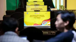 Di tempat tersebut juga tersedia fasilitas lain untuk mendukung kerja para awak media. Mulai dari tempat konferensi pers, interview corner, coffee break, hingga fasilitas pijat. (Bola.com/Bagaskara Lazuardi)