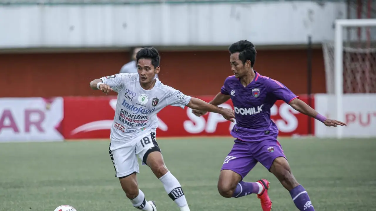 Bali Vnited vs Persita Tangerang Piala Menpora 2021