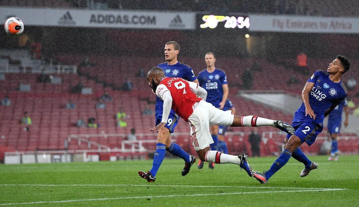 Foto Arsenal Ditahan Imbang Leicester City Bola Liputan6 Com