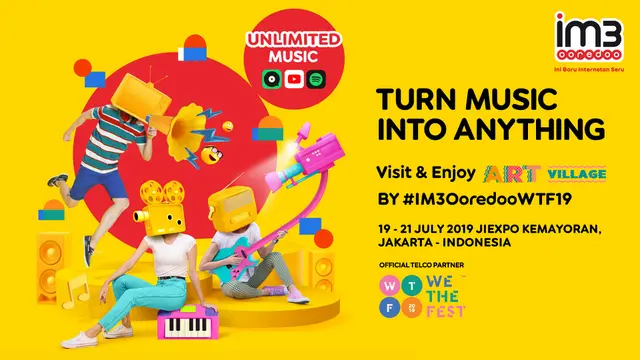 Unlimited Xperience IM3 Ooredoo