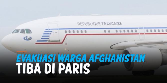 VIDEO: 41 Warga yang Kabur dari Afghanistan Tiba di Paris