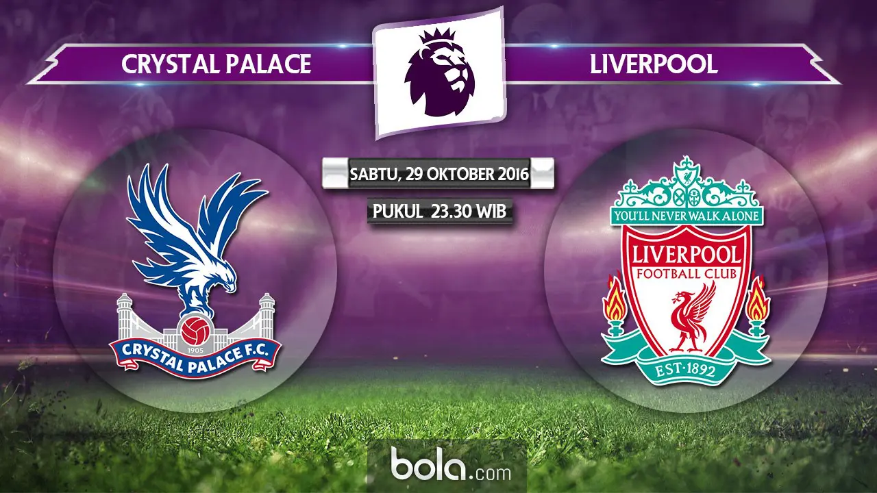 Premier League_Crystal Palace vs Liverpool (Bola.com/Adreanus Titus)