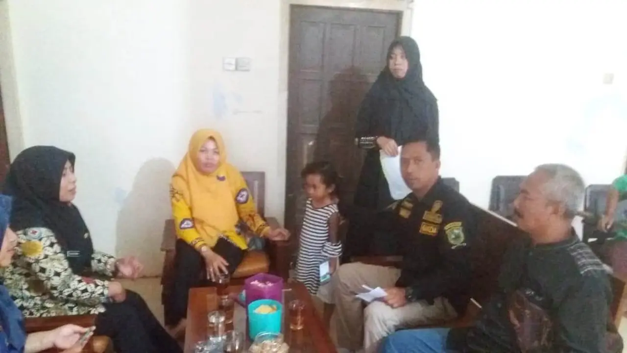 Bocah perempuan Banjarnegara, May Aretha Elisya (5) didiagnosa Diverticulum of Blader (ekstrofi bladder) atau menderita kelainan kelamin. (Foto: Liputan6.com/Humas Pemkab BNA/Muhamad Ridlo)