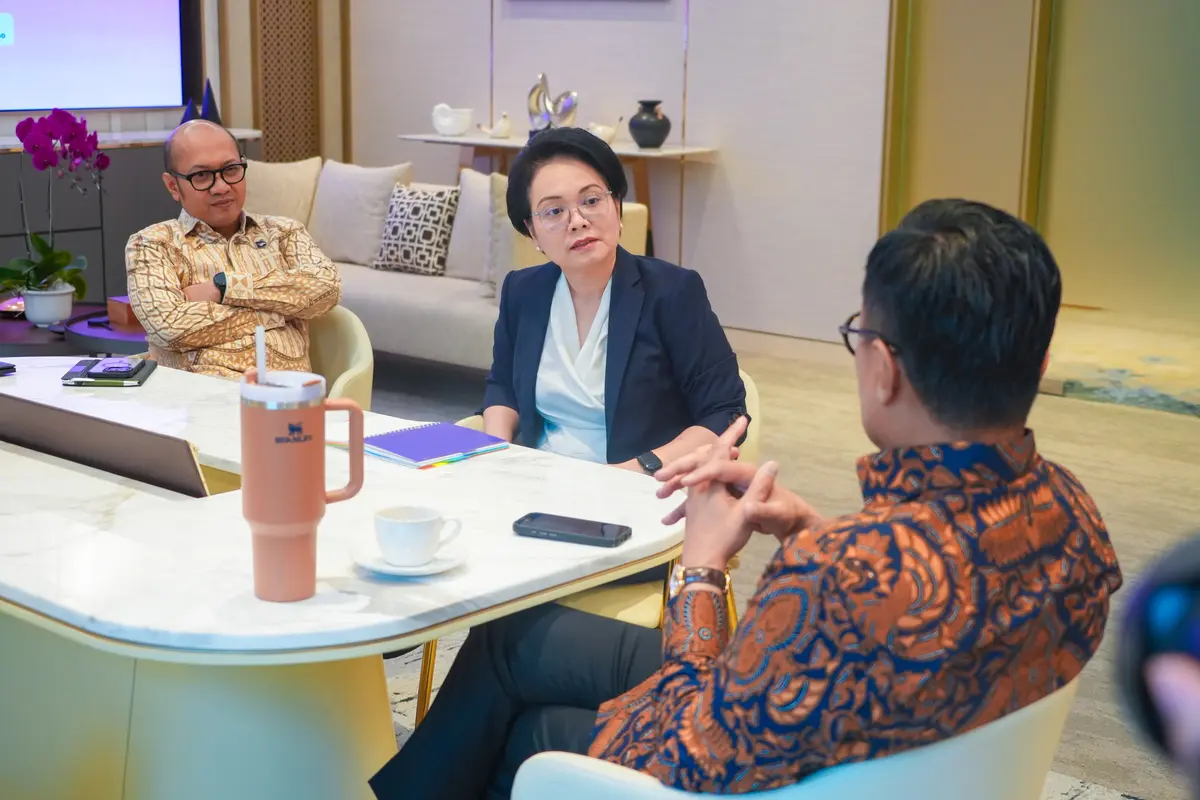 Pertemuan dengan Direktur Enterprise & Business Service Telkom dengan Kepala BP BUMN Dony Oskaria di Jakarta. (Foto: BP BUMN)
