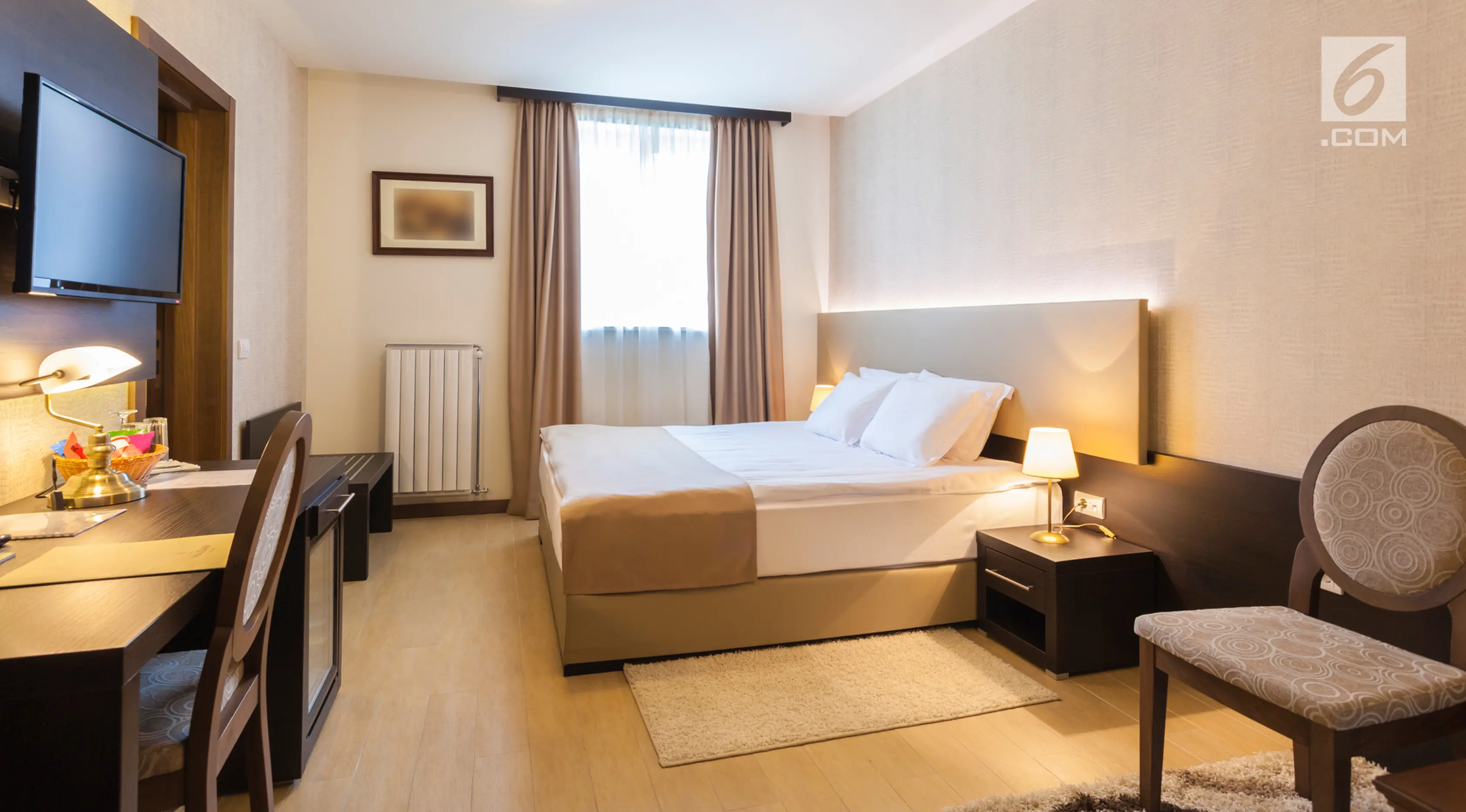 Ilustrasi Foto Kamar Hotel (iStockphoto)