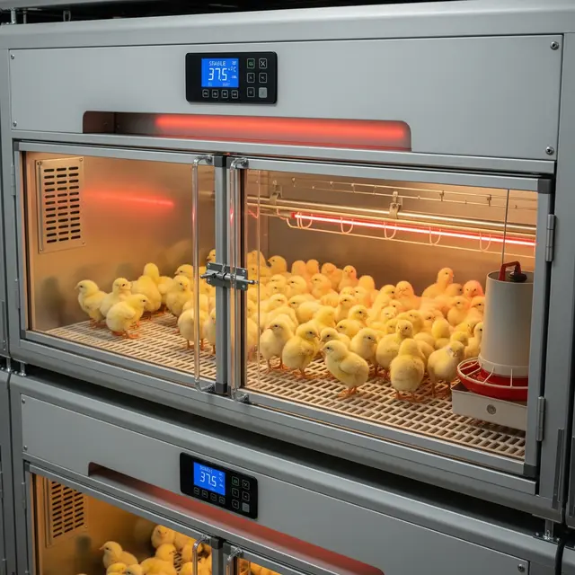 Desain Kandang Optimal untuk Anak Ayam Baru Menetas (AI)