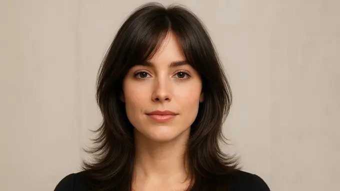 Model Rambut Soft Layer Volume untuk Rambut Tipis/Ilustrasi gambar oleh AI