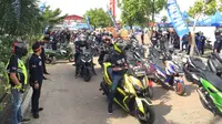 Ribuan Pengguna Yamaha Maxi Berkumpul di Tebing Tinggi (YIMM)