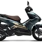 Honda Air Blade tampil lebih segar dengan warna dan striping baru.