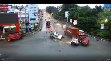 Kecelakaan fatal di Balikpapan.