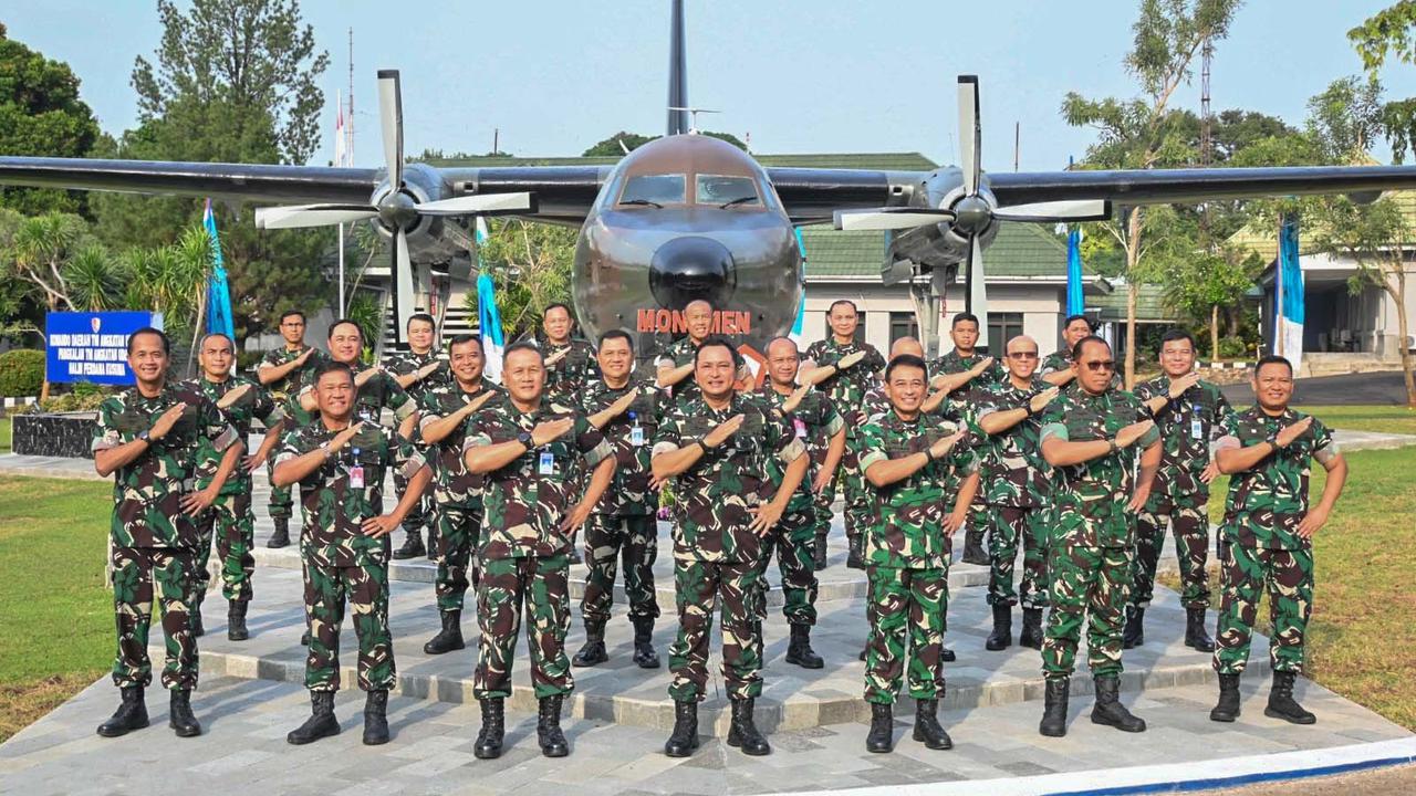 FOTO: Monumen Fokker 27 "AMPUH" Diresmikan di Lanud Halim, Simbol Sejarah TNI AU