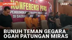 Tiga Pria di Serang Tega Bunuh Teman yang Enggan Patungan Beli Miras