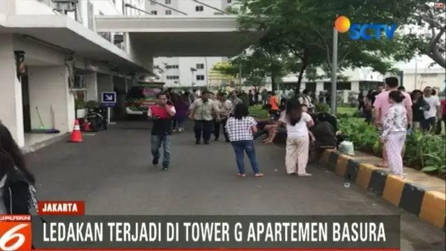 Polisi Investigasi Ledakan di Apartemen Basura City Jatinegara