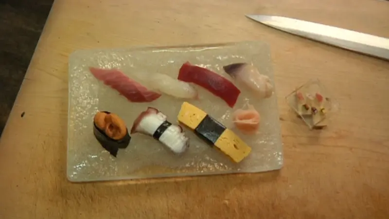 Nohachi Resto Hadirkan Sushi Terkecil di Dunia