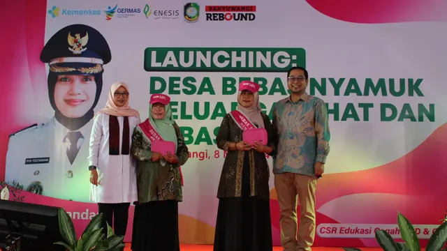 Bersatu Melawan Demam Berdarah dan Chikungunya: Soffell dan Pemerintah Kabupaten Banyuwangi Berikan Edukasi 3M Plus bagi Keluarga di 15 Desa (Foto: Istimewa)