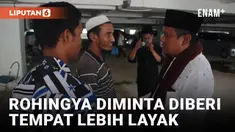 Kunjungi Imigran Rohingya, Waketu MPU Aceh Minta Pemerintah Beri Tempat Lebih Layak