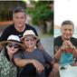 Potret kompak keluarga Roy Marten liburan di Bali. (Sumber: Instagram/gadiiing)