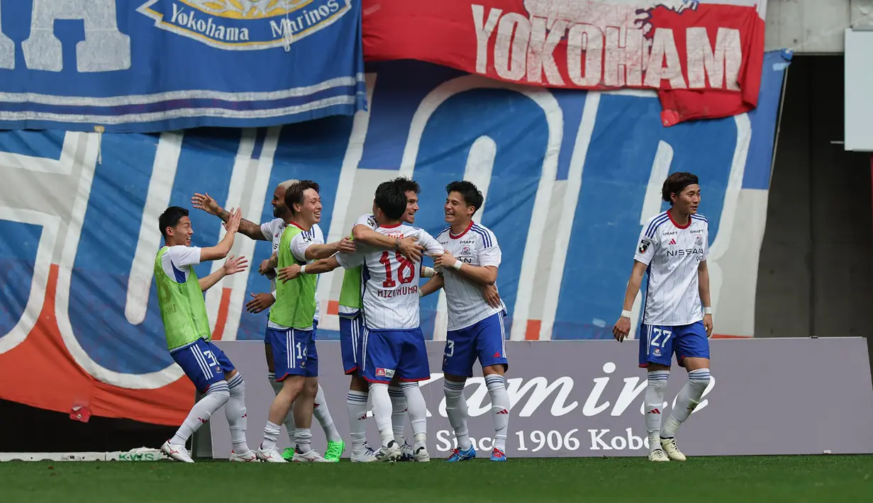 Lima kali ikut serta sebelum edisi tahun ini, Yokohama F. Marinos tiga kali tersingkir di babak grup, dan dua kali tereliminasi di fase 16 besar. (J.LEAGUE)