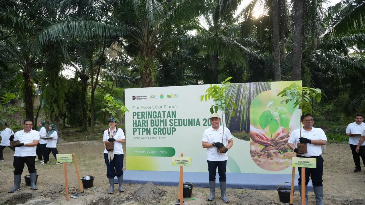 Penanaman 50.000 pohon sepanjang tahun ini yang tersebar di berbagai wilayah operasional, dari Aceh hingga Kalimantan.