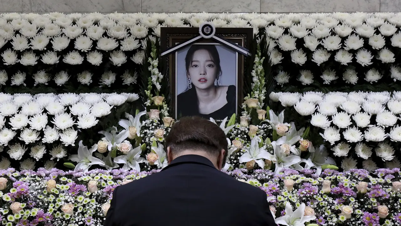 Goo Hara (Chung Sung-Jun/Pool Photo via AP)