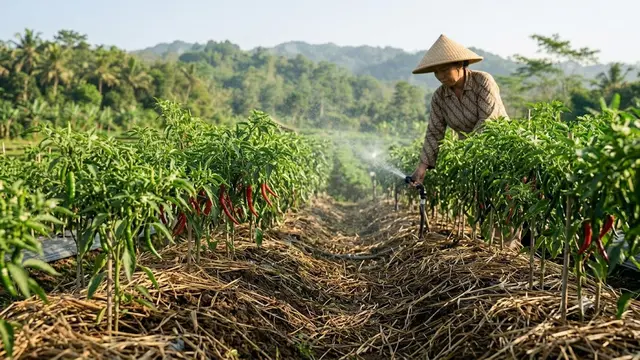 Cara Membuat Cabai Tetap Produktif Meski Sudah Berbuah Berkali-kali