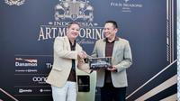 Anggota DPR RI sekaligus Ketua MPR RI ke-15 dan Ketua Umum Ikatan Motor Indonesia (IMI) Bambang Soesatyo saat menghadiri pembukaan Indonesia Art Motoring di Jakarta, Jumat (1/8/2025).