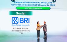 BRI Sabet Katadata ESG Insight Award 2026, Perkuat Pemberdayaan Ekonomi dari UMKM hingga Ultra Mikro