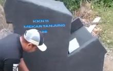Duduk Perkara Tungku Sampah Karya Mahasiswa KKN Dibongkar Warga