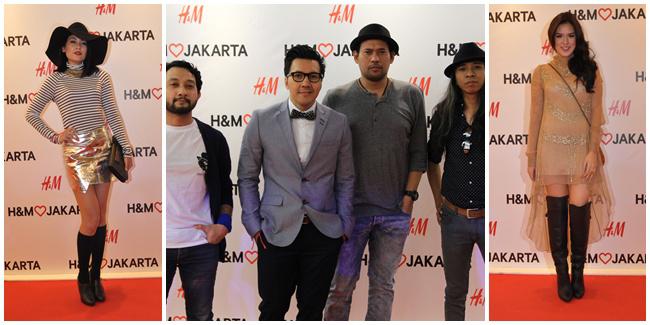 Sigi Wimala, Naif dan Raisa hadir di launching H&M di Jakarta