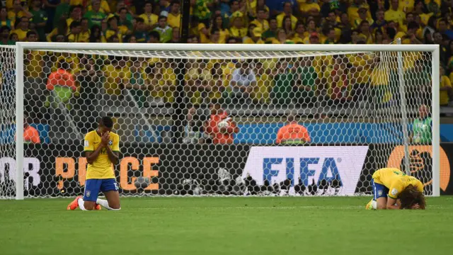Tanpa Neymar, Brasil Keok