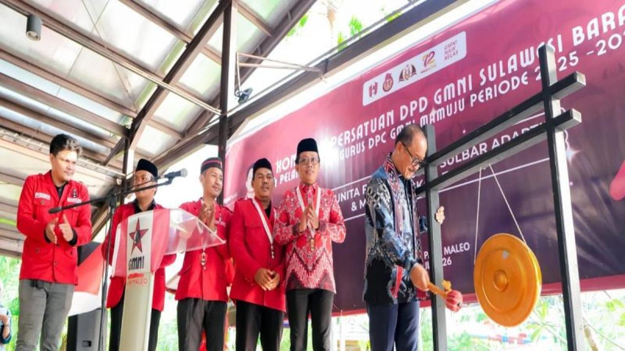 Gubernur Sulbar Dorong Semangat Kewirausahaan GMNI Sulbar Hadapi Bonus Demografi