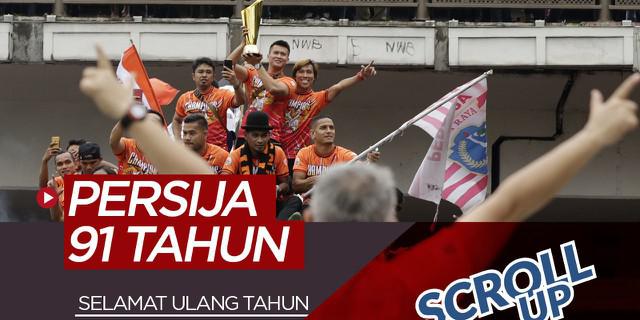 VIDEO: Persija Jakarta Berulang Tahun Ke-91 di SUGBK