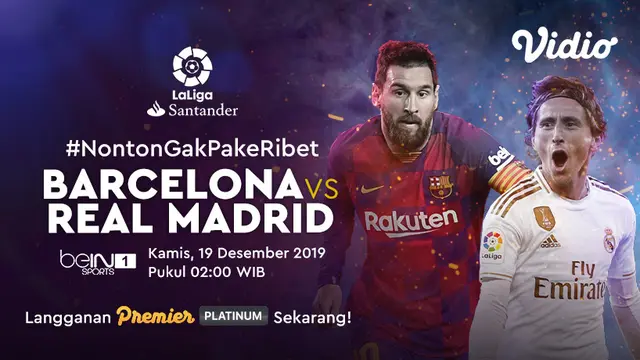 Live streaming barcelona madrid