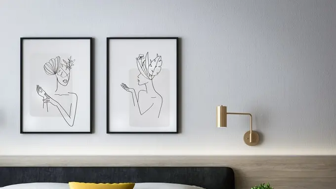 Ilustrasi Kamar