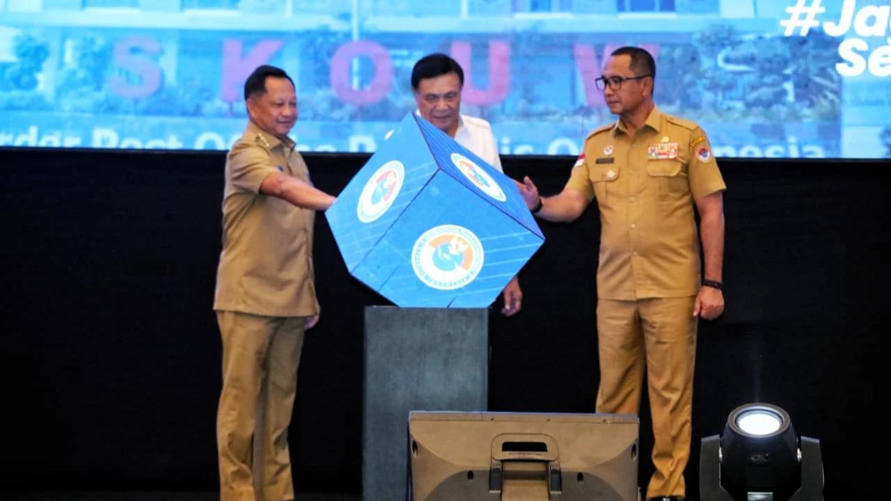 Mendagri Tito Karnavian saat Rapat Koordinasi Perencanaan dan Pengendalian (Rakorendal) Pengelolaan Batas Wilayah Negara