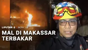 Pusat Perbelanjaan di Makassar Terbakar, Asap Pekat Sempat Membuat Pengunjung Panik