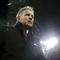 AC Milan's coach Sinisa Mihajlovic looks on before the start of the match. REUTERS/Alessandro Garofalo