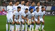 Para pemain Timnas Irak berpose untuk foto tim sebelum pertandingan kualifikasi Piala Dunia FIFA 2026 zona Asia antara Korea Selatan dan Irak di Yongin pada 15 Oktober 2024. (JUNG YEON-JE/AFP)
