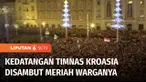 Raih peringkat ke-3 Piala Dunia 2022 Qatar, Timnas Kroasia disambut meriah warga ketika kembali ke negaranya. Penampilan apik Luka Modric dan seluruh anggota tim membanggakan warga Kroasia.