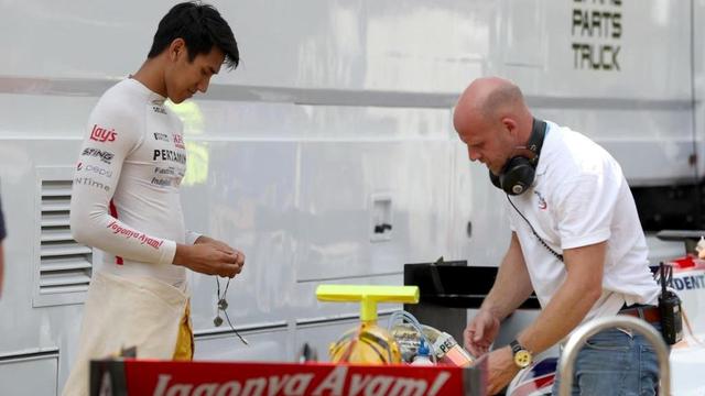 Sean Gelael, F2 Italia