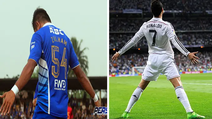 Zulham Zamrun Hobi Meniru Selebrasi Cristiano Ronaldo