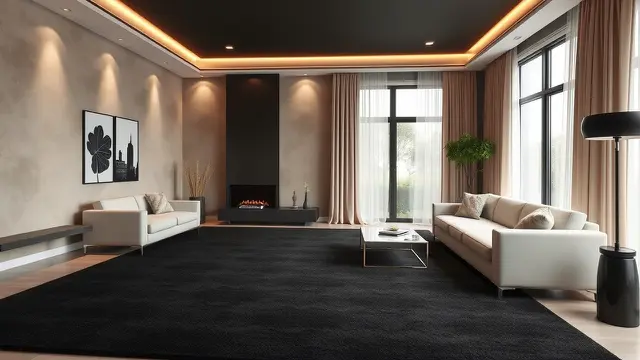 Tips Menata Ruangan dengan Karpet Gelap, Ini 5 Warna Dindingnya agar Terasa Cerah